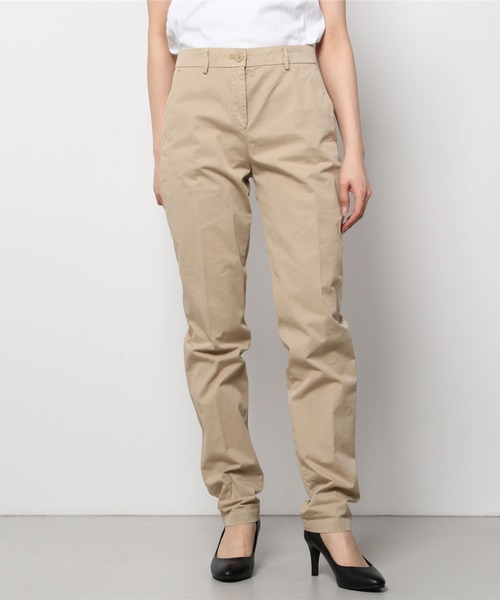 HUGO（ヒューゴ）の「ストレッチコットン レギュラーフィット チノ（チノパンツ・レディース・ベージュ/ダークベージュ・34/40/36/32/38）」の9枚目の写真