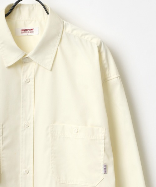 Lazar(ラザル)の「オーバーサイズ T/Cツイル Limited Line ワークシャツ(シャツ/ブラウス・メンズ・チャコールグレー/オレンジ/ブルー/グリーン/アイボリー・M/L)」の16枚目の写真