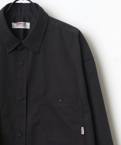 Lazar(ラザル)の「オーバーサイズ T/Cツイル Limited Line ワークシャツ(シャツ/ブラウス・メンズ・チャコールグレー/オレンジ/ブルー/グリーン/アイボリー・M/L)」の21枚目の写真