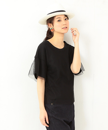 Ray BEAMS | RBS / チュール レイヤーT(Tシャツ/カットソー)
