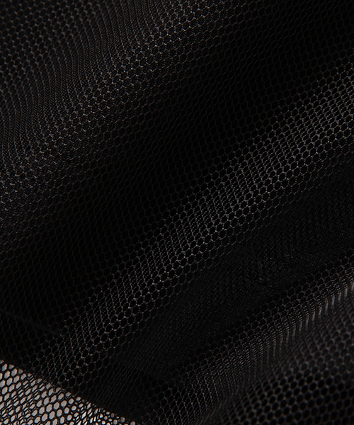 Ray BEAMS（レイビームス）の「RBS / チュール レイヤーT（Tシャツ/カットソー・レディース・オフホワイト/ブラック・ONE SIZE）」の5枚目の写真