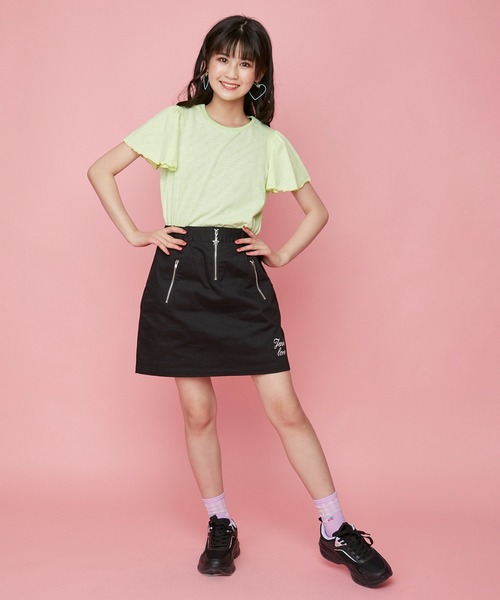 JENNI love(ジェニィラブ)の「ギンガムシースルークルーソックス(ソックス/靴下・キッズ・ブラック/ラベンダー/ミント・19-21cm/22-24cm)」の4枚目の写真