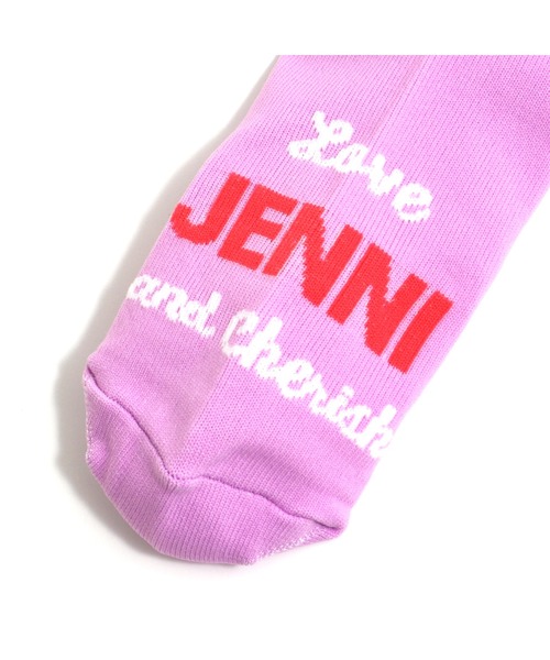 JENNI love(ジェニィラブ)の「ギンガムシースルークルーソックス(ソックス/靴下・キッズ・ブラック/ラベンダー/ミント・19-21cm/22-24cm)」の10枚目の写真