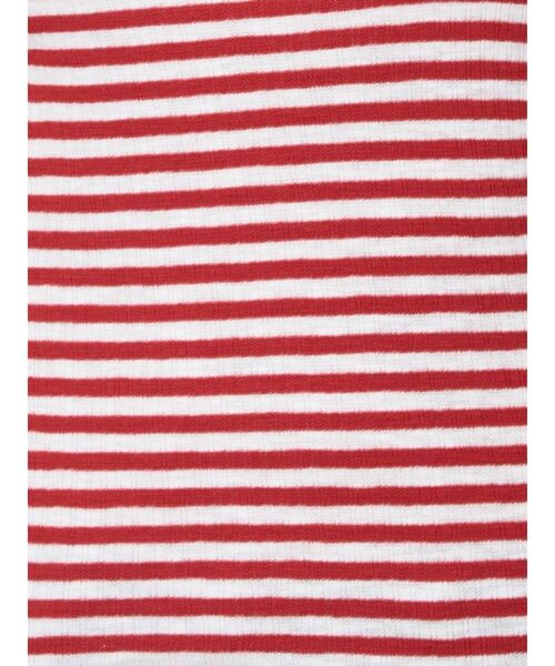 Ungrid（アングリッド）の「フィットボーダーロングスリーブTee（Tシャツ/カットソー・レディース・ブラウン/レッド/ブルー・FREE）」の5枚目の写真