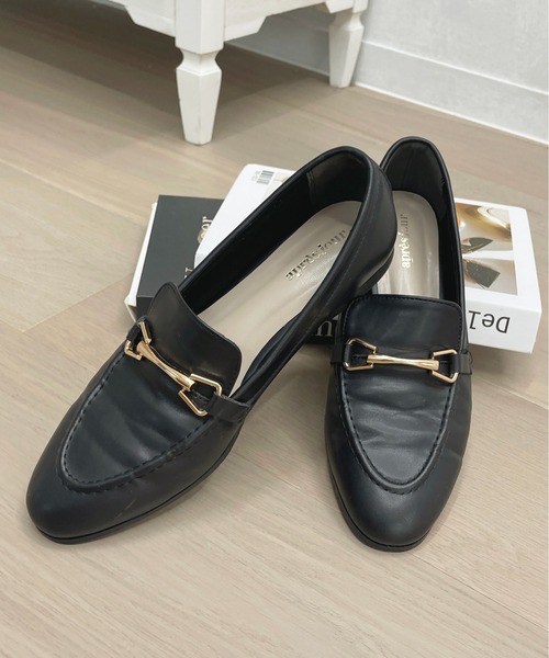 apres jour(アプレジュール)の「ビット付きローファー【ZOZOTOWN限定アイテム】(ローファー・レディース・ブラック/ブラウン系その他・MEDIUM/SMALL/X-LARGE/LARGE)」の2枚目の写真