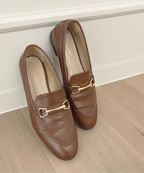 apres jour(アプレジュール)の「ビット付きローファー【ZOZOTOWN限定アイテム】(ローファー・レディース・ブラック/ブラウン系その他・MEDIUM/SMALL/X-LARGE/LARGE)」の4枚目の写真