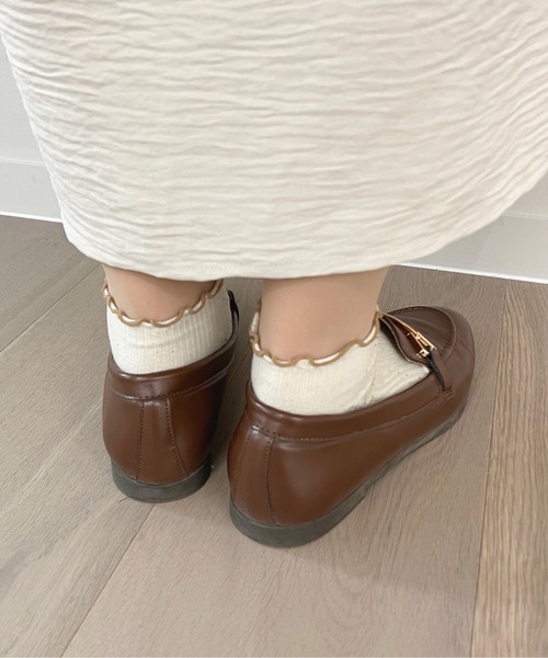 apres jour(アプレジュール)の「ビット付きローファー【ZOZOTOWN限定アイテム】(ローファー・レディース・ブラック/ブラウン系その他・MEDIUM/SMALL/X-LARGE/LARGE)」の7枚目の写真