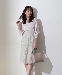 PROPORTION BODY DRESSING | ケミカルレースタイトスカート / 1212120306(スカート)