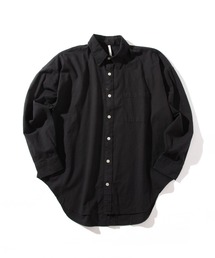 「INASTUDIOS SELECT」綿麻ストレッチ ルーズフィット ドロップショルダーシャツ