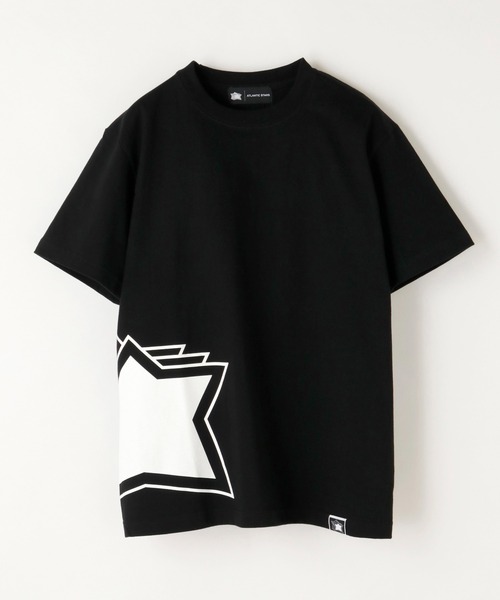 Atlantic STARS（アトランティックスターズ）の「ATLANTIC STARS WEAR | SIDE BIG LOGO TEE / サイド ビッグロゴ Tシャツ（Tシャツ/カットソー・メンズ・ホワイト/ブラック/グリーン/ピンクベージュ・S/M/L/XL）」の8枚目の写真