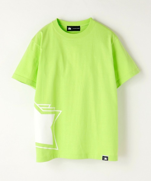 Atlantic STARS（アトランティックスターズ）の「ATLANTIC STARS WEAR | SIDE BIG LOGO TEE / サイド ビッグロゴ Tシャツ（Tシャツ/カットソー・メンズ・ホワイト/ブラック/グリーン/ピンクベージュ・S/M/L/XL）」の12枚目の写真