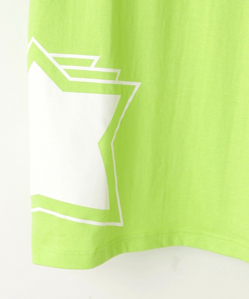 Atlantic STARS（アトランティックスターズ）の「ATLANTIC STARS WEAR | SIDE BIG LOGO TEE / サイド ビッグロゴ Tシャツ（Tシャツ/カットソー・メンズ・ホワイト/ブラック/グリーン/ピンクベージュ・S/M/L/XL）」の14枚目の写真