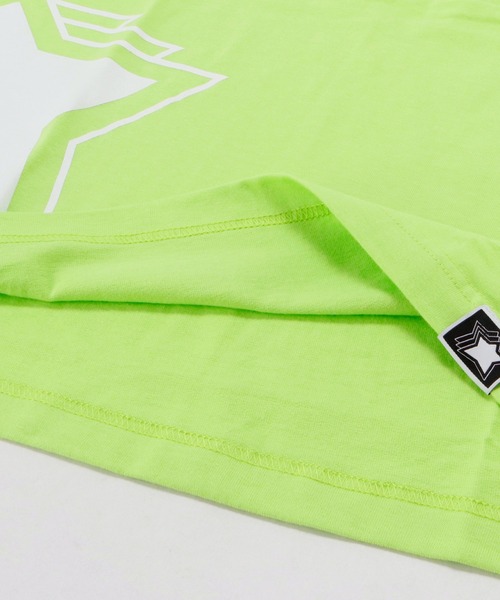 Atlantic STARS（アトランティックスターズ）の「ATLANTIC STARS WEAR | SIDE BIG LOGO TEE / サイド ビッグロゴ Tシャツ（Tシャツ/カットソー・メンズ・ホワイト/ブラック/グリーン/ピンクベージュ・S/M/L/XL）」の15枚目の写真