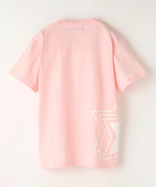 Atlantic STARS（アトランティックスターズ）の「ATLANTIC STARS WEAR | SIDE BIG LOGO TEE / サイド ビッグロゴ Tシャツ（Tシャツ/カットソー・メンズ・ホワイト/ブラック/グリーン/ピンクベージュ・S/M/L/XL）」の16枚目の写真