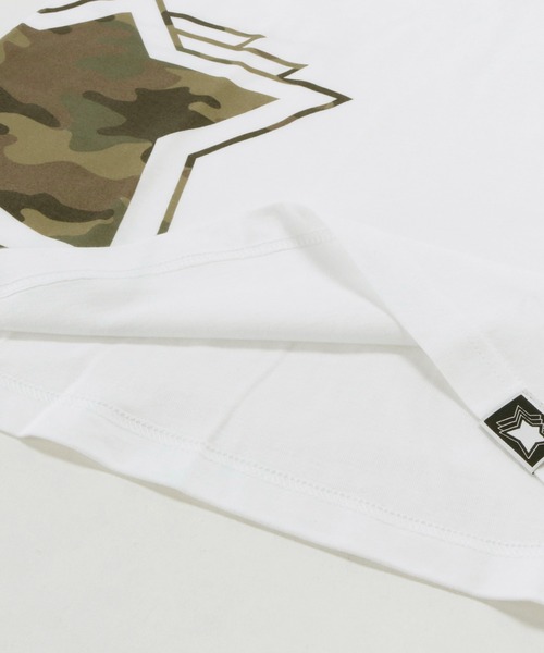 Atlantic STARS（アトランティックスターズ）の「ATLANTIC STARS WEAR | SIDE BIG LOGO TEE / サイド ビッグロゴ Tシャツ（Tシャツ/カットソー・メンズ・ホワイト/ブラック/グリーン/ピンクベージュ・S/M/L/XL）」の7枚目の写真