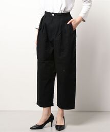 TSUHARU by Samansa Mos2 | カポックブレンドタックパンツ(その他パンツ)