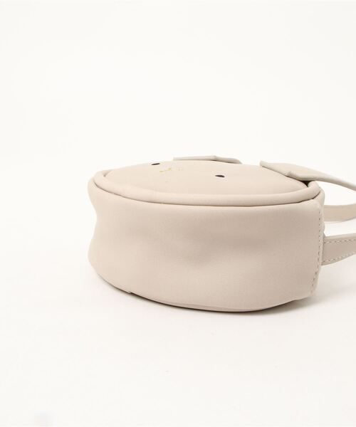 petit main（プティマイン）の「アニマルポシェット（ショルダーバッグ・キッズ・ライトベージュ/モカ・FREE）」の3枚目の写真
