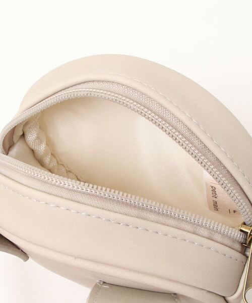 petit main（プティマイン）の「アニマルポシェット（ショルダーバッグ・キッズ・ライトベージュ/モカ・FREE）」の5枚目の写真