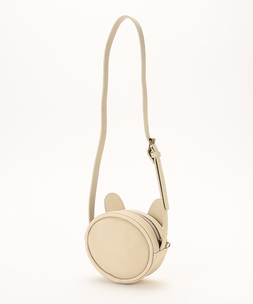 petit main（プティマイン）の「アニマルポシェット（ショルダーバッグ・キッズ・ライトベージュ/モカ・FREE）」の10枚目の写真