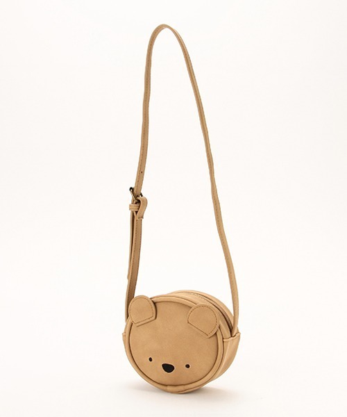 petit main（プティマイン）の「アニマルポシェット（ショルダーバッグ・キッズ・ライトベージュ/モカ・FREE）」の17枚目の写真