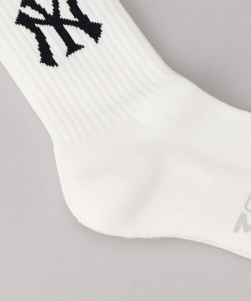 FREAK'S STORE（フリークスストア）の「ROSTER SOX/ロスターソックス MLB NY SOCKS/エムエルビーニューヨークソックス（ソックス/靴下・レディース・ネイビー/マスタード/イエロー/グリーン/ピンク・ONE SIZE）」の8枚目の写真