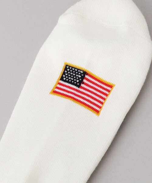 FREAK'S STORE（フリークスストア）の「ROSTER SOX/ロスターソックス MLB NY SOCKS/エムエルビーニューヨークソックス（ソックス/靴下・レディース・ネイビー/マスタード/イエロー/グリーン/ピンク・ONE SIZE）」の6枚目の写真