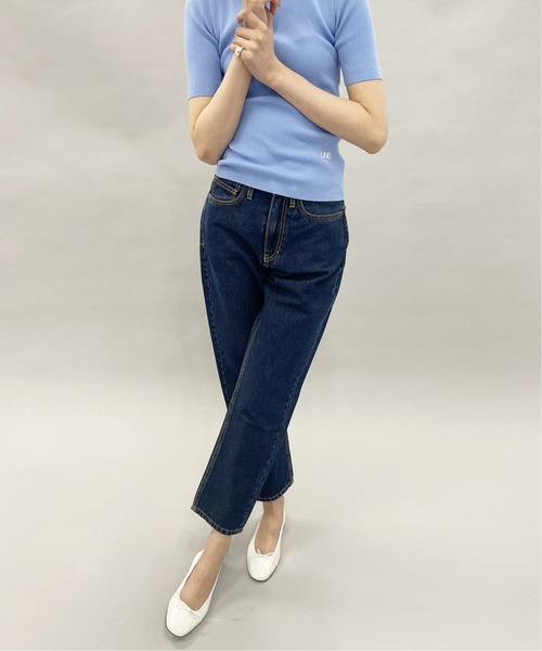 E.PORSELLI(ポルセッリ)の「PORSELLI×EDIT.FOR LULU 別注バレエシューズ(バレエシューズ・レディース・ホワイト/ネイビー・38/35/36/37)」の6枚目の写真