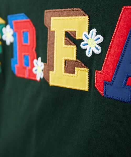 FREAK'S STORE（フリークスストア）の「FREAK'S STORE/フリークスストア フラワー刺繍　FREAKロゴTEE/刺繍/ロゴ/花柄（Tシャツ/カットソー・メンズ・ホワイト/ブラック/グレー/アッシュグレー/グリーン/ネイビー・SMALL/MEDIUM/LARGE）」の17枚目の写真