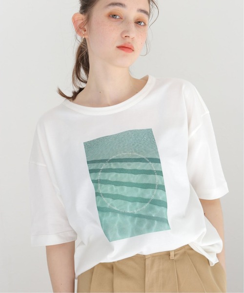 Noble（ノーブル）の「【CAN PEP REY】 EXCLUSIVE PHOTO Tシャツ（Tシャツ/カットソー・レディース・ホワイト系その他/ライトホワイト/ホワイト/ホワイト×ホワイト・FREE）」の5枚目の写真