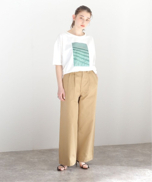 Noble（ノーブル）の「【CAN PEP REY】 EXCLUSIVE PHOTO Tシャツ（Tシャツ/カットソー・レディース・ホワイト系その他/ライトホワイト/ホワイト/ホワイト×ホワイト・FREE）」の6枚目の写真