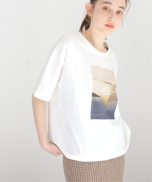 Noble（ノーブル）の「【CAN PEP REY】 EXCLUSIVE PHOTO Tシャツ（Tシャツ/カットソー・レディース・ホワイト系その他/ライトホワイト/ホワイト/ホワイト×ホワイト・FREE）」の7枚目の写真