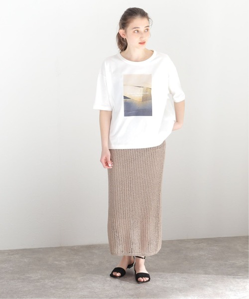 Noble（ノーブル）の「【CAN PEP REY】 EXCLUSIVE PHOTO Tシャツ（Tシャツ/カットソー・レディース・ホワイト系その他/ライトホワイト/ホワイト/ホワイト×ホワイト・FREE）」の8枚目の写真