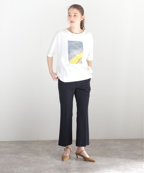 Noble（ノーブル）の「【CAN PEP REY】 EXCLUSIVE PHOTO Tシャツ（Tシャツ/カットソー・レディース・ホワイト系その他/ライトホワイト/ホワイト/ホワイト×ホワイト・FREE）」の9枚目の写真