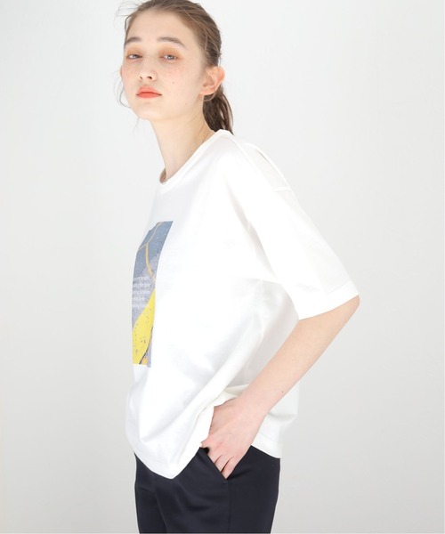 Noble（ノーブル）の「【CAN PEP REY】 EXCLUSIVE PHOTO Tシャツ（Tシャツ/カットソー・レディース・ホワイト系その他/ライトホワイト/ホワイト/ホワイト×ホワイト・FREE）」の10枚目の写真
