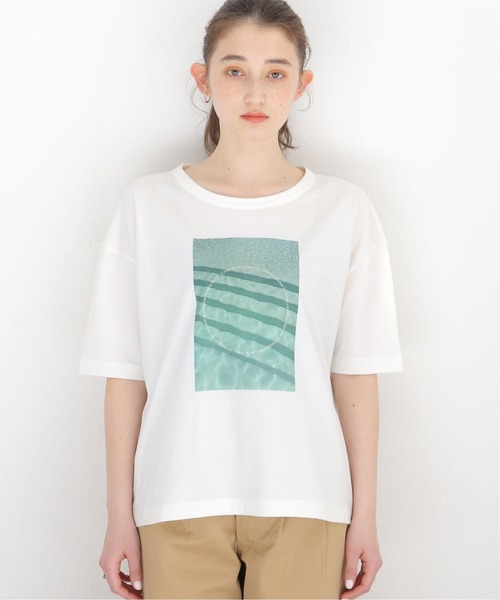 Noble（ノーブル）の「【CAN PEP REY】 EXCLUSIVE PHOTO Tシャツ（Tシャツ/カットソー・レディース・ホワイト系その他/ライトホワイト/ホワイト/ホワイト×ホワイト・FREE）」の14枚目の写真
