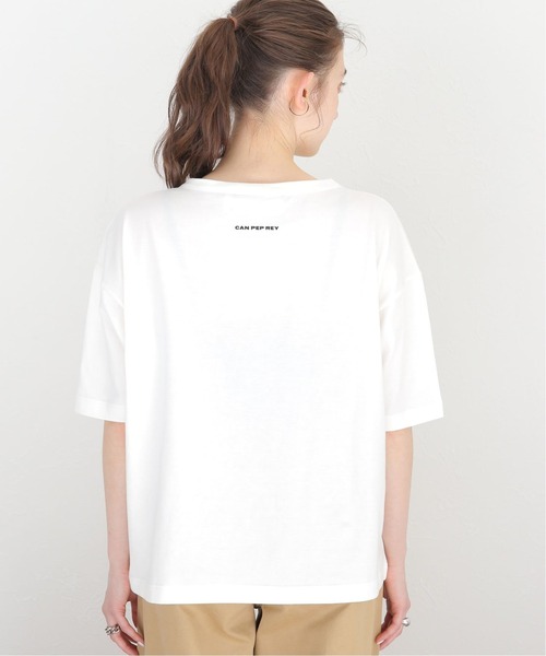Noble（ノーブル）の「【CAN PEP REY】 EXCLUSIVE PHOTO Tシャツ（Tシャツ/カットソー・レディース・ホワイト系その他/ライトホワイト/ホワイト/ホワイト×ホワイト・FREE）」の16枚目の写真
