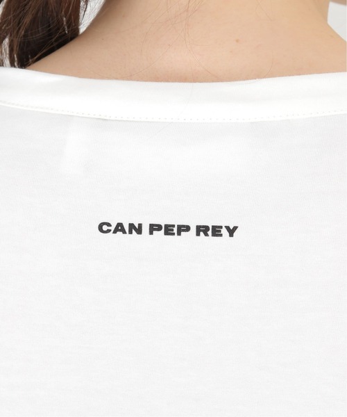 Noble（ノーブル）の「【CAN PEP REY】 EXCLUSIVE PHOTO Tシャツ（Tシャツ/カットソー・レディース・ホワイト系その他/ライトホワイト/ホワイト/ホワイト×ホワイト・FREE）」の19枚目の写真