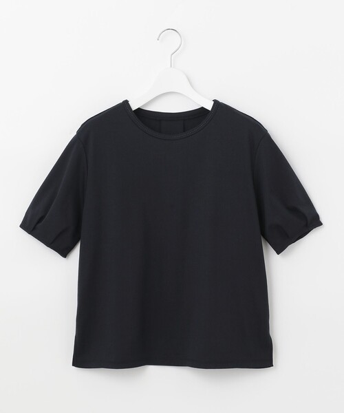 J.PRESS Ladies(J.プレス レディス)の「【UVケア・接触冷感】コンパクトコットンスムース タックスリーブ カットソー(Tシャツ/カットソー・レディース・ホワイト系/グレー系/ベージュ系/ネイビー系/ピンク系/ブルー系・SMALL)」の18枚目の写真