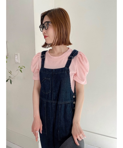 jumelle(ジュメロ)の「パフT(Tシャツ/カットソー・レディース・ベージュ/ピンク・FREE)」の11枚目の写真