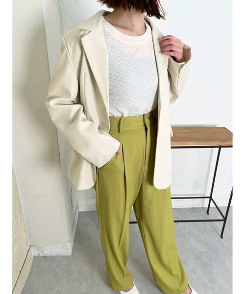 jumelle(ジュメロ)の「パフT(Tシャツ/カットソー・レディース・ベージュ/ピンク・FREE)」の16枚目の写真