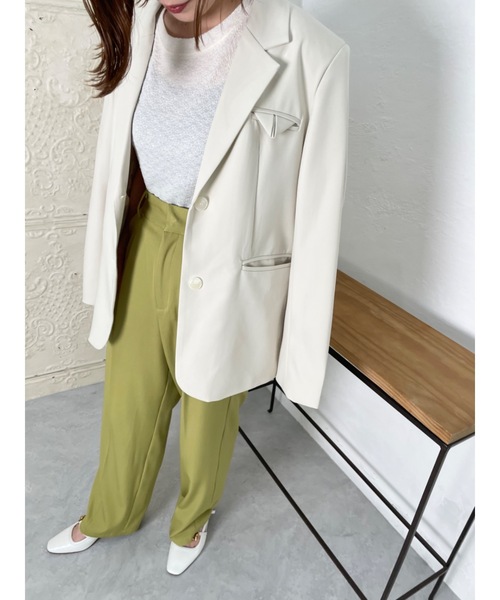 jumelle(ジュメロ)の「パフT(Tシャツ/カットソー・レディース・ベージュ/ピンク・FREE)」の18枚目の写真