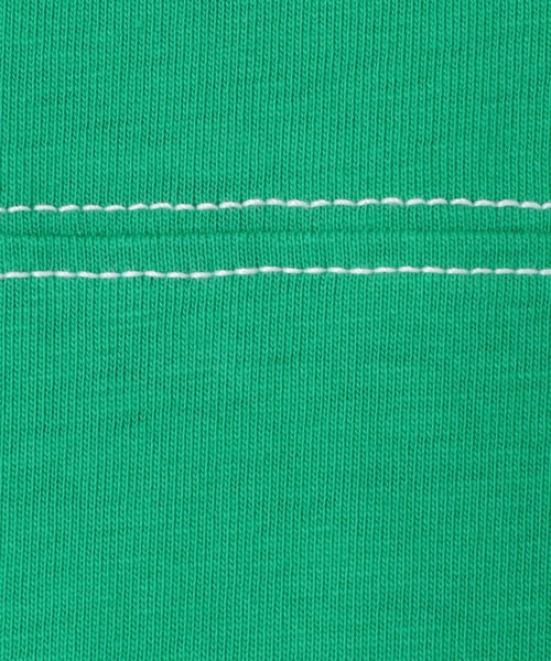 andme（アンドミー）の「配色ステッチフレンチスリーブTシャツワンピース（ワンピース・レディース・ブラック/チャコールグレー/グレイッシュベージュ/グリーン/パープル/ネイビー/カーキ/ブラウン/ブルー・M）」の21枚目の写真