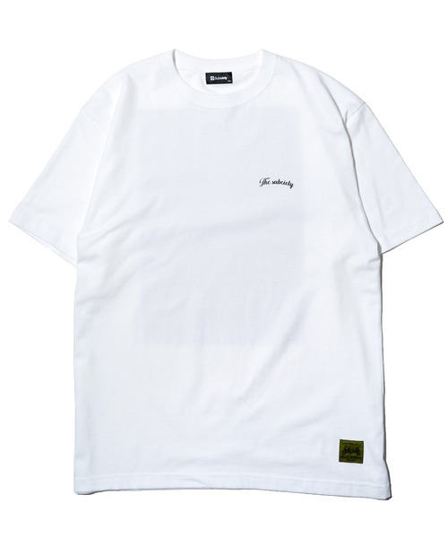 Subciety（サブサエティ）の「LAST WORDS TEE（Tシャツ/カットソー・メンズ・ホワイト/ブラック・SMALL/MEDIUM/LARGE/X-LARGE/XX-LARGE）」の3枚目の写真