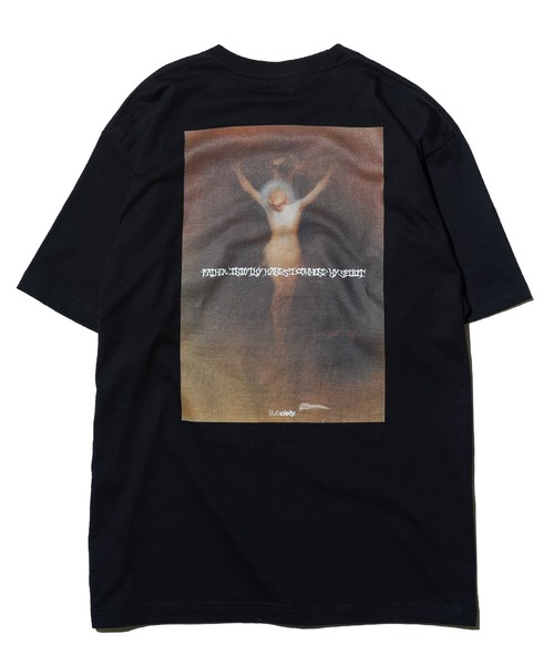 Subciety（サブサエティ）の「LAST WORDS TEE（Tシャツ/カットソー・メンズ・ホワイト/ブラック・SMALL/MEDIUM/LARGE/X-LARGE/XX-LARGE）」の5枚目の写真