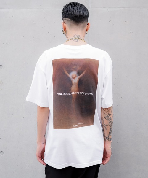 Subciety（サブサエティ）の「LAST WORDS TEE（Tシャツ/カットソー・メンズ・ホワイト/ブラック・SMALL/MEDIUM/LARGE/X-LARGE/XX-LARGE）」の8枚目の写真