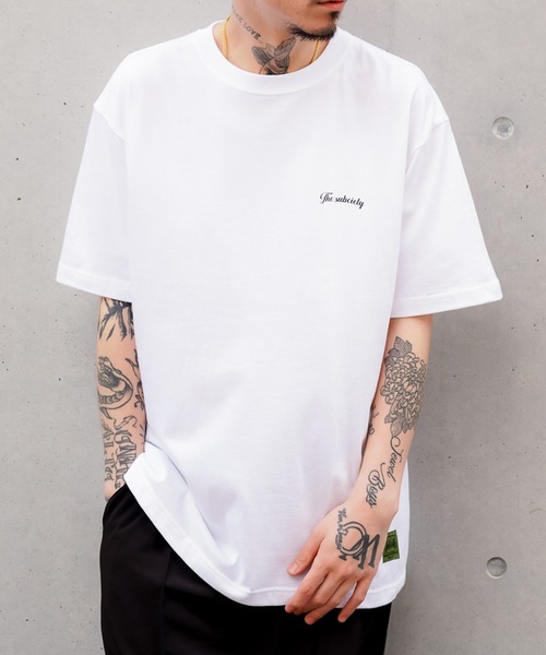 Subciety（サブサエティ）の「LAST WORDS TEE（Tシャツ/カットソー・メンズ・ホワイト/ブラック・SMALL/MEDIUM/LARGE/X-LARGE/XX-LARGE）」の11枚目の写真