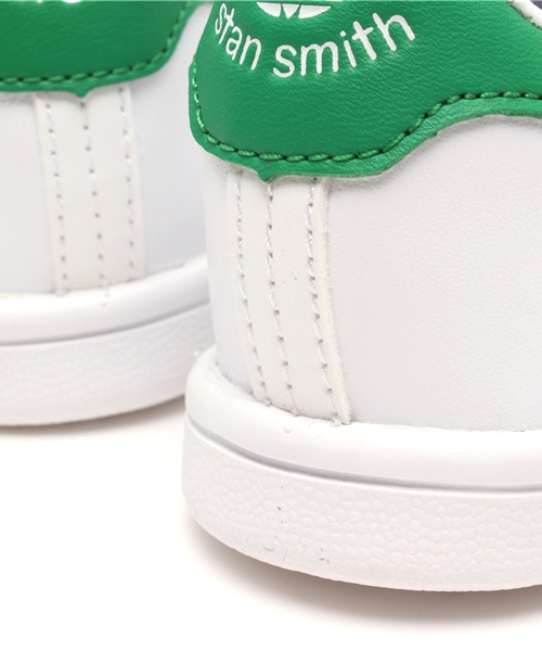 green label relaxing(グリーンレーベルリラクシング)の「adidas(アディダス)スタンスミス14cm~16cm(スニーカー・キッズ・ホワイト/ピンク・14cm/16cm/15cm)」の10枚目の写真