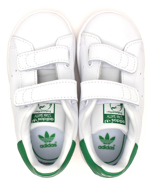 green label relaxing(グリーンレーベルリラクシング)の「adidas(アディダス)スタンスミス14cm~16cm(スニーカー・キッズ・ホワイト/ピンク・14cm/16cm/15cm)」の11枚目の写真