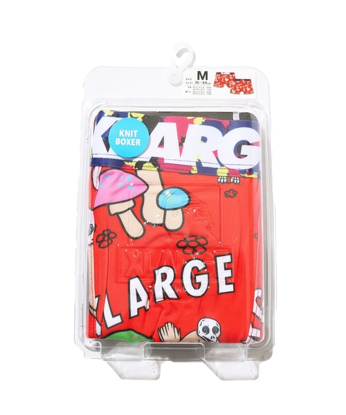 XLARGE（エクストララージ）の「XLARGE/エクストララージ 鳥とキノコ ボクサーパンツ（ボクサーパンツ・メンズ・レッド/ブラック・XL/L/M）」の9枚目の写真