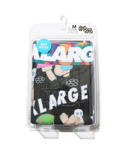 XLARGE（エクストララージ）の「XLARGE/エクストララージ 鳥とキノコ ボクサーパンツ（ボクサーパンツ・メンズ・レッド/ブラック・XL/L/M）」の5枚目の写真